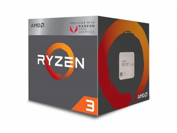 CPU AMD RYZEN 3 2200G (3.5 GHz boost 3.7 GHz, 4 nhân 4 luồng, 6MB Cache, Radeon Vega 8, Socket AM4)