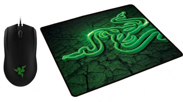 Chuột + bàn di chuột Razer Abyssus 2000 and Goliathus Speed Terra Mouse Mat Bundle (RZ83-02020100-B3M1)