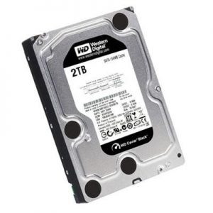 Ổ cứng HDD WD Black 2TB SATA 3 – WD2003FZEX (3.5 inch, SATA, 64MB Cache, 7200RPM, Màu đen)
