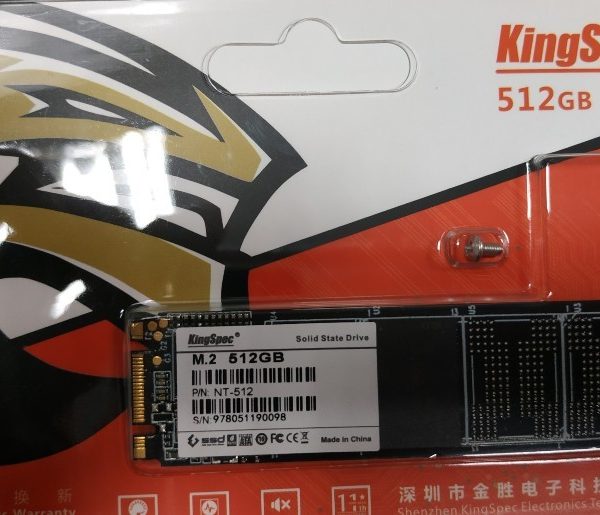 SSD Kingspec 512GB NT-512 M2