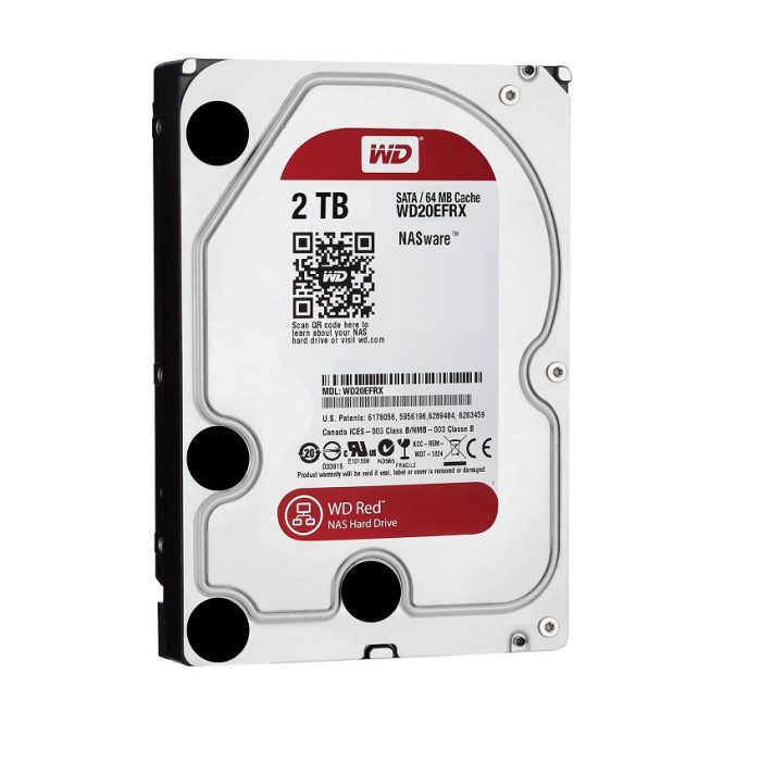 Ổ cứng HDD Western Digital Red 2TB 3.5 inch SATA 3 – WD20EFRX _songphuong.vn