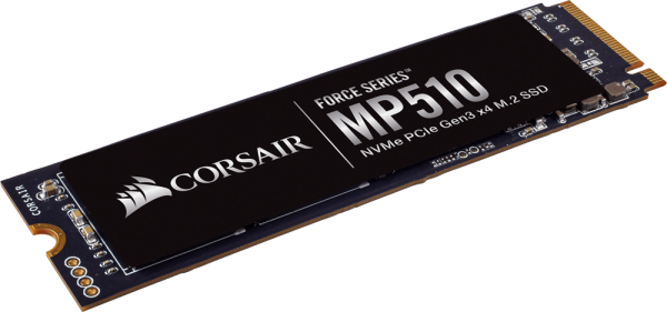 SSD Corsair 240GB MP510 PCIe Gen3 x4 M.2 - CSSD-F240GBMP510