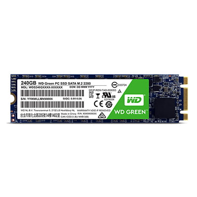 1. SSD WD GREEN 240GB M.2 2280 - WDS240G2G0B _songphuong.vn