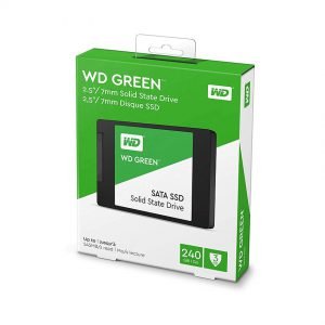 SSD WD GREEN 240GB SATA – WDS240G2G0A (240GB, SSD 2.5 inch SATA 3, Read 545MB/s – Write 465MB/s, Green)