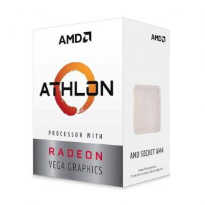 CPU AMD ATHLON 200GE (3.2 GHz, 2 nhân 4 luồng, 4MB Cache, Radeon Vega 3, 35W, Socket AM4)