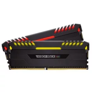RAM CORSAIR VENGEANCE RGB BLACK 16GB (2x8GB) DDR4 3000MHz – CMR16GX4M2C3000C15
