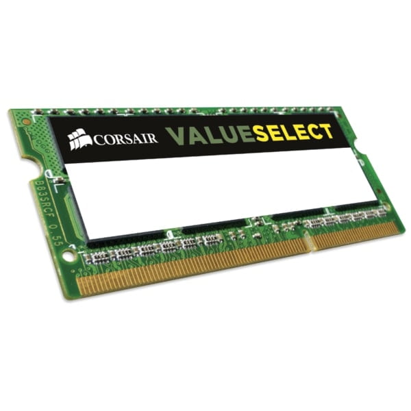 RAM LAPTOP CORSAIR VALUESELECT 4GB DDR3L 1600MHz SODIMM - CMSO4GX3M1C1600C11