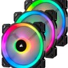 Quạt Case Corsair LL120 RGB Triple Pack + Lighting (CO-9050072-WW)
