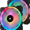 Quạt Case Corsair LL140 RGB Doulble Pack + Lighting (CO-9050074-WW)