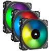 Quạt Case Corsair ML120 RGB Kit 3FAN + Lighting Node PRO (CO-9050076-WW)