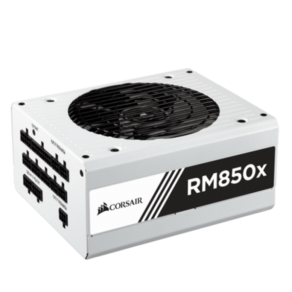 Nguồn Corsair RM850x White - 80 Plus Gold - Full Modul (CP-9020156-NA)