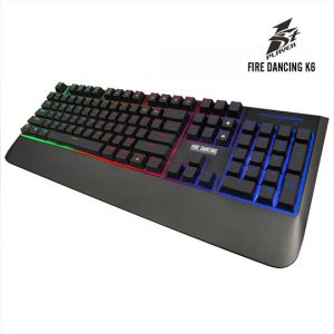 Bàn phím giả cơ 1STPLAYER FIRE DANCING K6