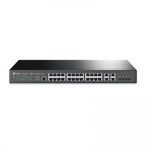 Switch TPLink JetStream 24-Port 10/100Mbps + 4-Port Gigabit L2 Managed Switch T2500-28TC