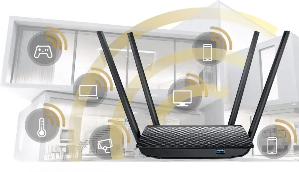 Router Wifi ASUS RT-AC1300UHP - Song Phương