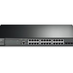 Switch POE Tp-Link T2600G-28MPS – JetStream 24-Port Gigabit PoE+ L2+ Managed