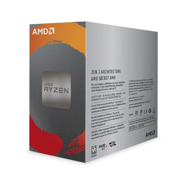CPU AMD RYZEN 5 3500 (3.6 GHz boost 4.1 GHz, 6 nhân 6 luồng, 16MB Cache, 65W, Socket AM4)