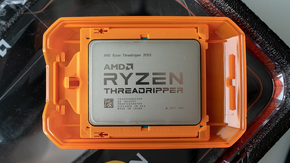 CPU AMD RYZEN THREADRIPPER 2920X (3.5GHz boost 4.3GHz, 12 nhân 24 luồng, 32MB Cache, 180W, Socket TR4)