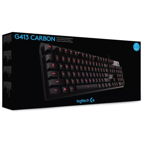 Bàn Phím Cơ Logitech G413 Carbon Mechanical Backlit Gaming (920-008313)