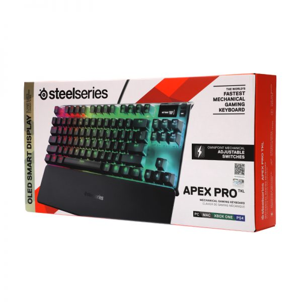 Bàn phím Gaming SteelSeries Apex Pro TKL US (64734)