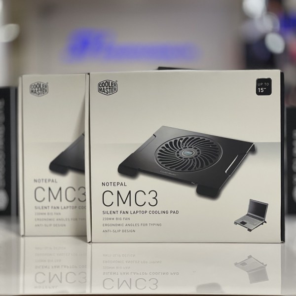 Đế Tản Nhiệt Laptop Cooler Master NotePal CMC3 - R9-NBC-CMC3-GP