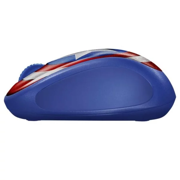 Chuột không dây Logitech M238 Marvel Collection Captain America