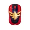 Chuột không dây Logitech M238 Marvel Collection Captain Marvel