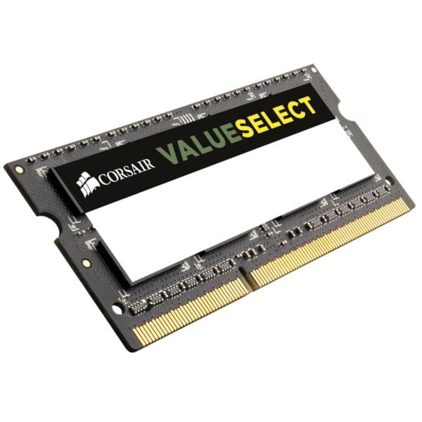 RAM LAPTOP CORSAIR VALUESELECT 4GB DDR3 1600MHz SODIMM - CMSO4GX3M1A1600C11 - songphuong.vn