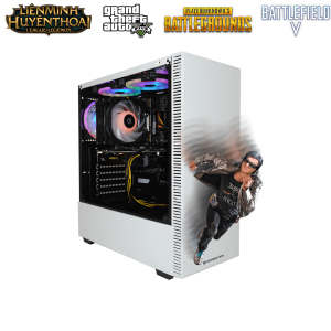 SP-Stream 010 (R5 3500X/B450/Ram 8GB/GTX 1660 Super 6GB/SSD 240GB/550W/DOS)