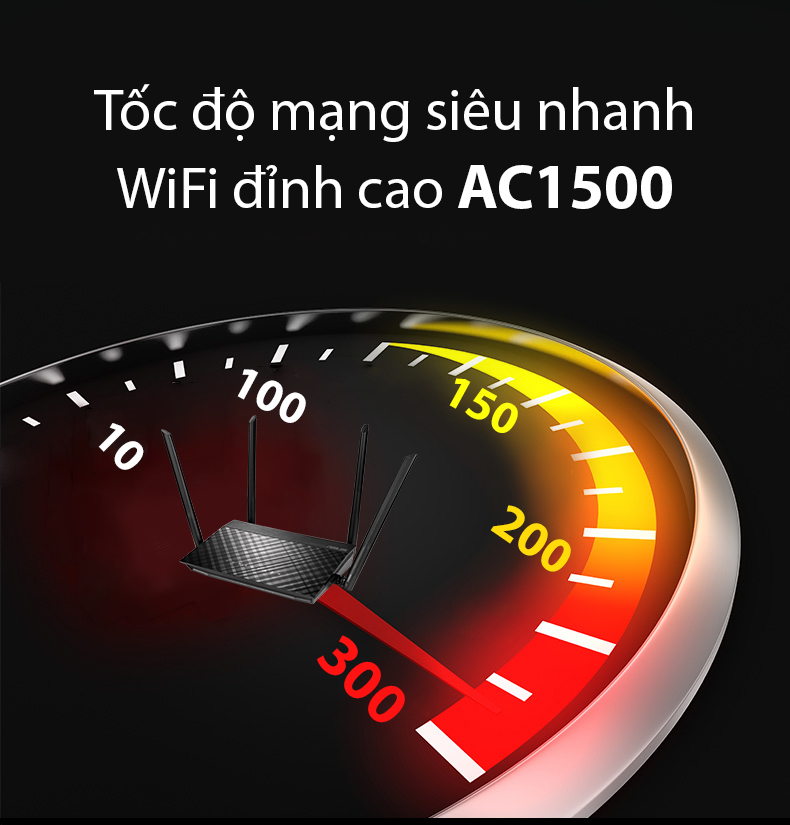 Router wifi ASUS RT-AC59U - Song Phương