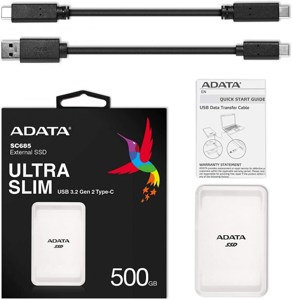 SSD ADATA SC685 500GB (ASC685-500GU32G2-CWH)