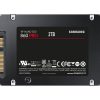 SSD Samsung 860 PRO 2TB - MZ-76P2T0BW (2.5 inch SATA III, MLC NAND, R/W 560MB/s - 530MB/s, 100K/90K IOPS, 2400TBW)