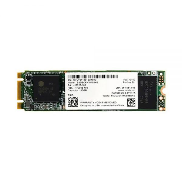 Intel® SSD 540s Series 180GB (M.2 SATA, Read/Write: 560/480 MB/s)