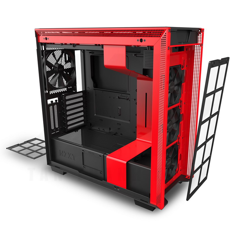 Case NZXT H710I Black/Red – CA-H710i-BR _songphuong.vn