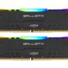 RAM Crucial Ballistix RGB 16GB Kit (2 x 8GB) DDR4-3200 (Black) BL2K8G32C16U4WL