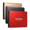 SSD Samsung T5 Portable 1TB - Red/Blue/Black (MU-PA1T0R/WW)