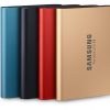 SSD Samsung T5 Portable 500GB - Red/Green/Black (MU-PA500R/WW)