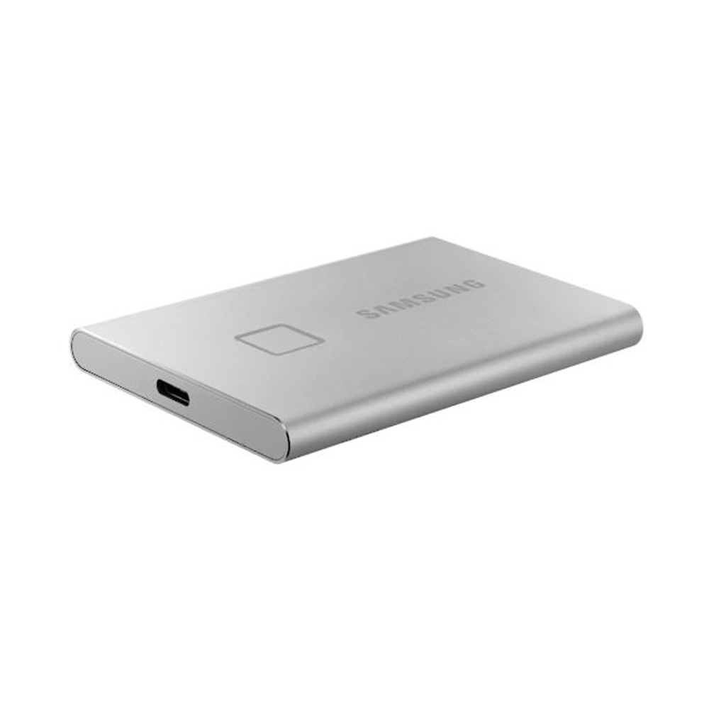 SSD Samsung T7 Touch 1TB - MU-PC1T0S/WW (2.5 inch USB -C, Silver, Up to 1,050MB/s)