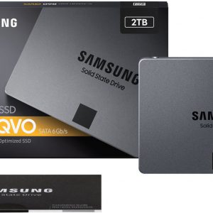 SSD Samsung 860 QVO 2TB – MZ-76Q2T0BW (2.5 inch SATA III, 4 bit MLC NAND, R/W 550MB/s – 520MB/s, 96K/89K IOPS, 720TBW)