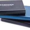 SSD Samsung T5 Portable 1TB - Red/Blue/Black (MU-PA1T0R/WW)