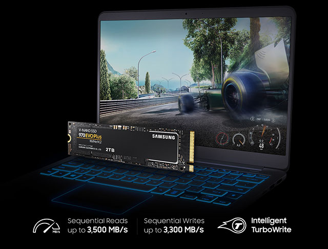 SSD Samsung 970 EVO PLUS 2TB M.2 NVMe - MZ-V7S2T0BW - songphuong.vn