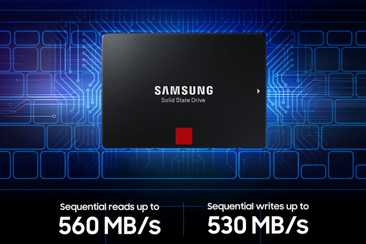 SSD Samsung 860 PRO 512GB - MZ-76P512BW - songphuong.vn