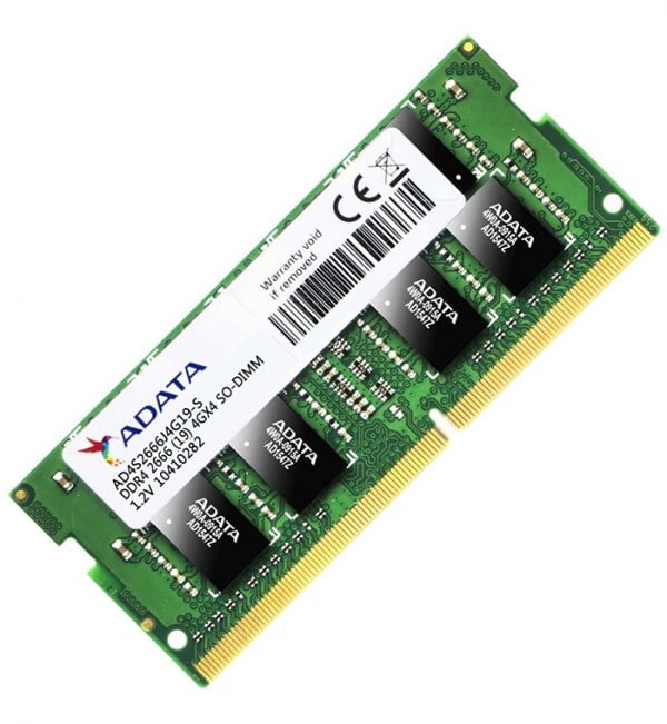 RAM ADATA 4GB DDR4 2666MHz SO-DIMM - AD4S2666J4G19-S