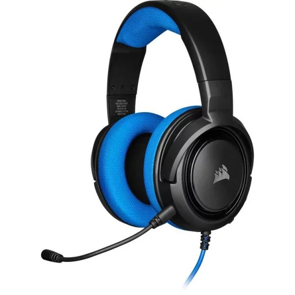 Tai nghe Corsair HS35 Stereo Blue (CA-9011196-AP)