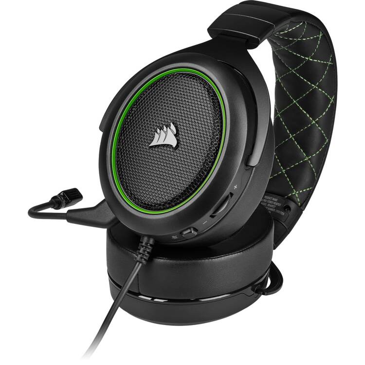 Tai nghe Corsair HS50 Pro Stereo Green (CA-9011216-AP) - songphuong.vn