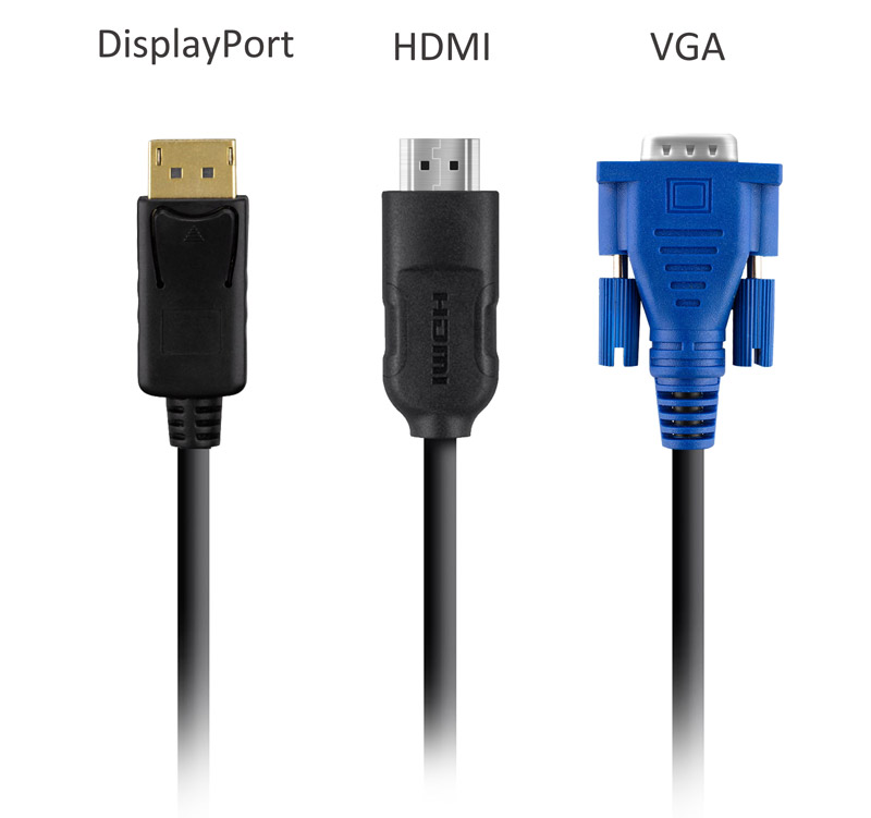 VGA HDMI DP