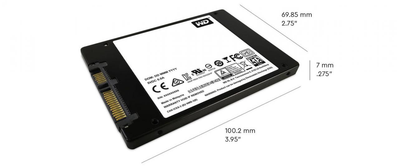 2. SSD WD BLUE 1TB SATA - WDS100T2B0A _songphuong.vn