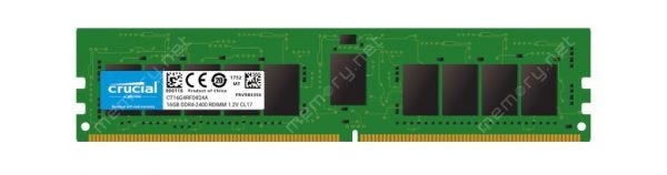 RAM Desktop Crucial ECC/REG 1x8GB DDR4 2400MHz – CT16G4RFD824A