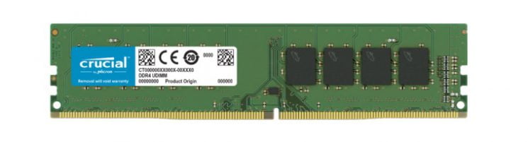 RAM desktop Crucial 8GB DDR4-2666 UDIMM CT8G4DFS8266