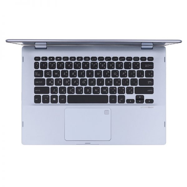 Laptop Asus Vivobook TP412FA-EC268T (i3-8145U, 4GB Ram, SSD 512GB, Intel UHD Graphics 620, 14 inch FHD, Win10, Sliver Blue)