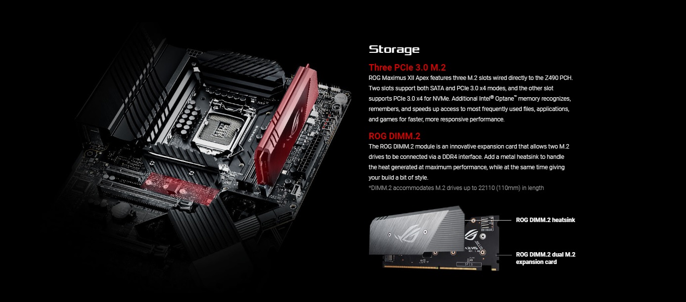 ASUS Z490 ROG MAXIMUS XII APEX - songphuong.vn
